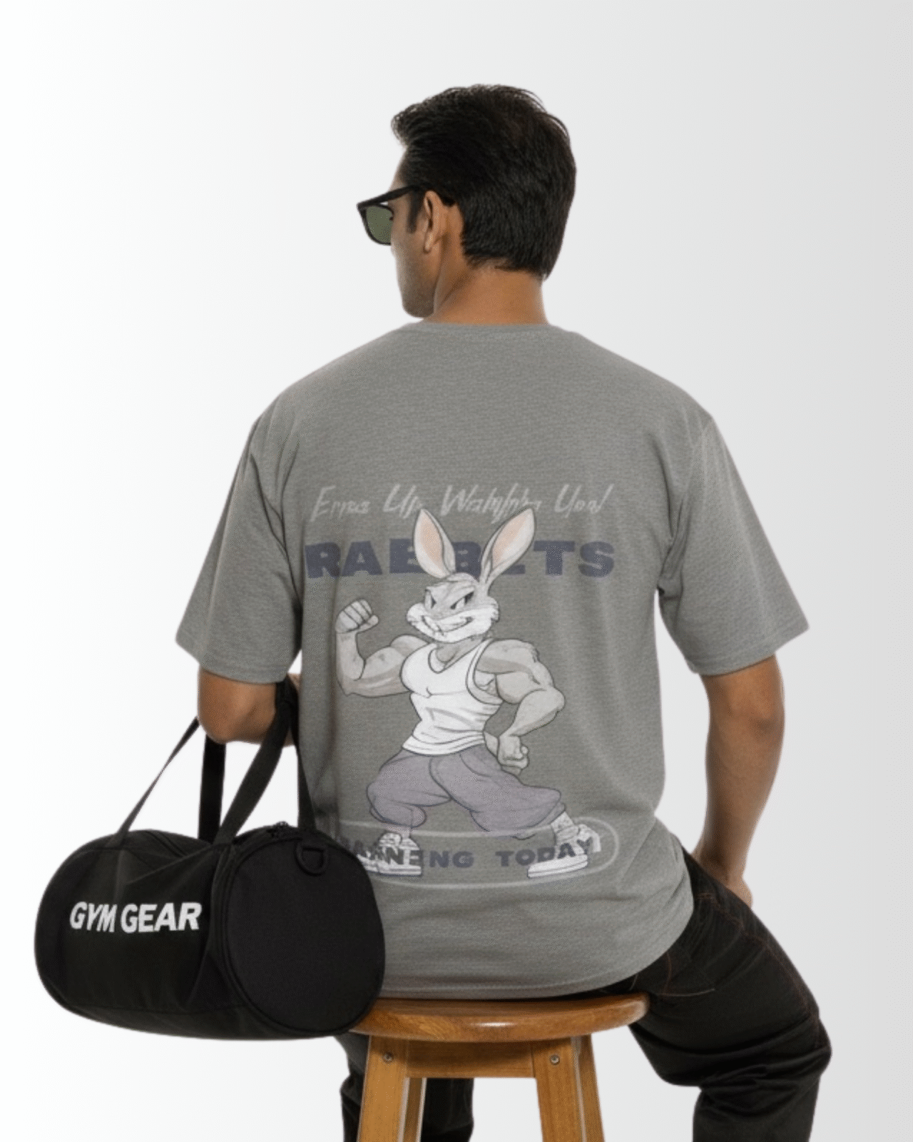 Ripped Rabbit – Unisex Oversized Classic T-Shirt - Enjayal Apparel